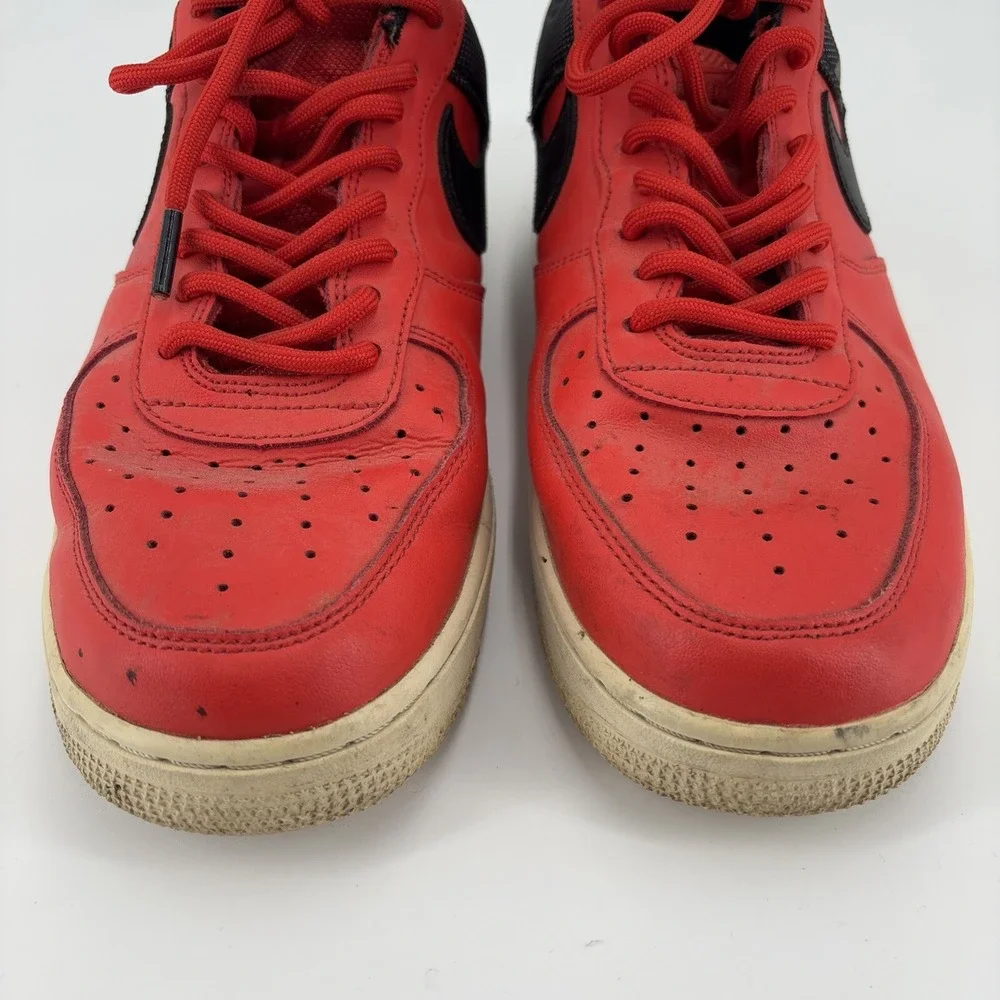 Nike Air Force 1 '07 Low Habanero Red‎ Shoes Size 8.5